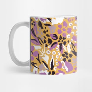 Yellow Floral Garden Mug